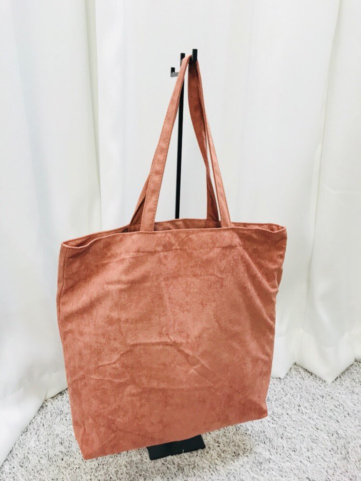 Normal suede Eco-bag Cute and fashionable Modern b