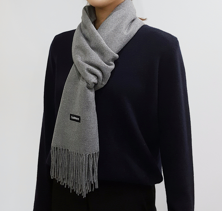 Unisex cashmere muffler 6col Couple shawl Winter g