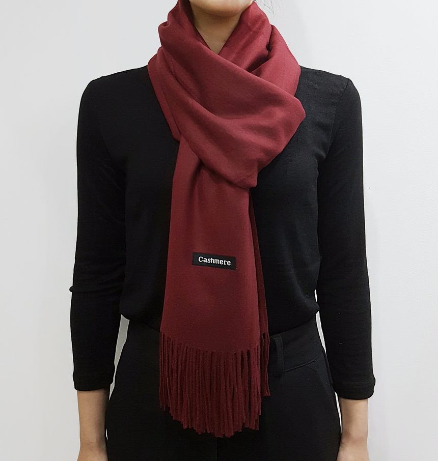 Unisex cashmere muffler 6col Couple shawl Winter g