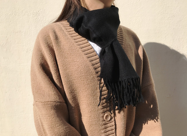 Winter muffler man woman shawl Couple