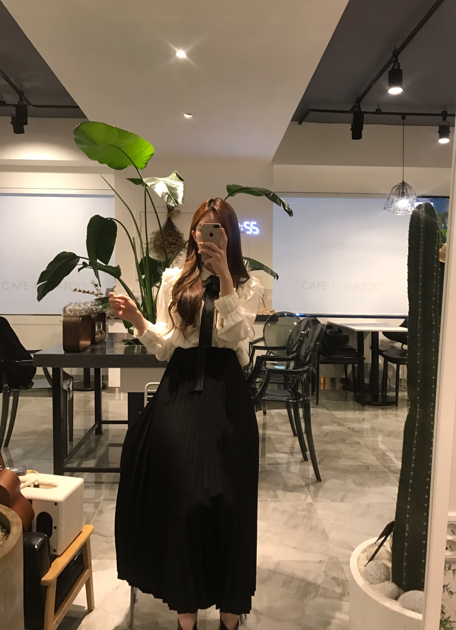 Louuar showroom order rush! Winter long wrinkle sk