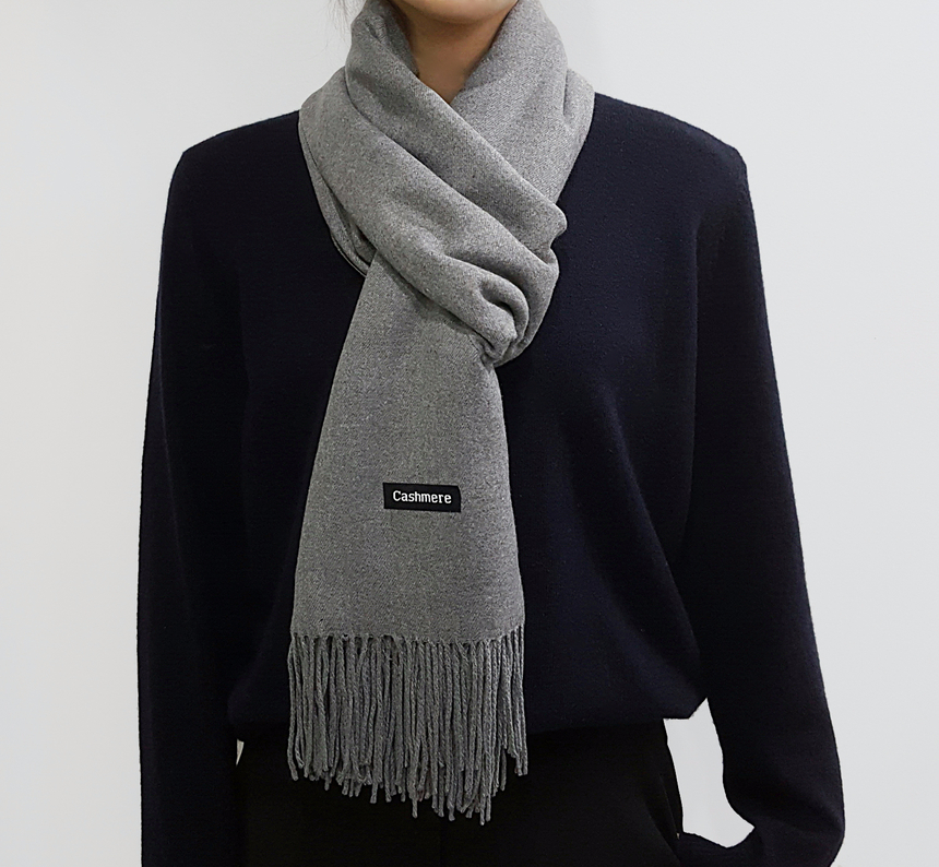Unisex cashmere muffler 6col Couple shawl Winter g