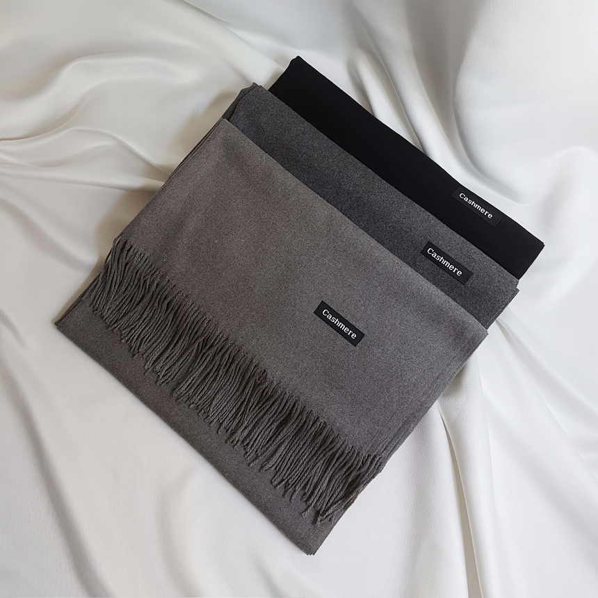 Unisex cashmere muffler 6col Couple shawl Winter g