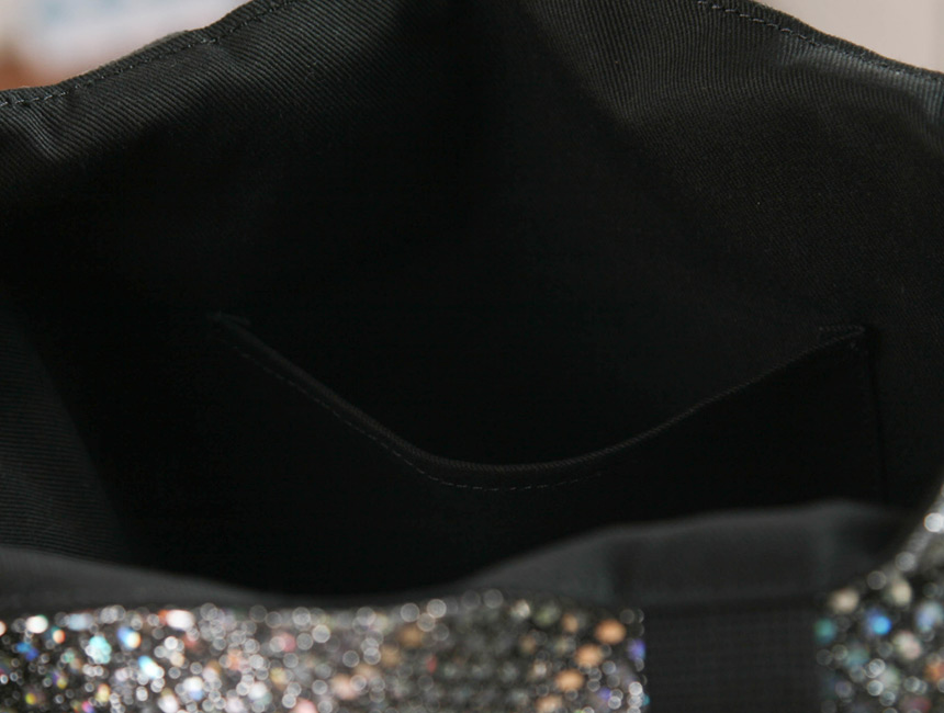 Blinking sequins Eco-back bag Unique striking shou