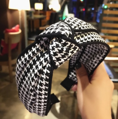 Hair Accessories Hound Check Turban Unique Vintage