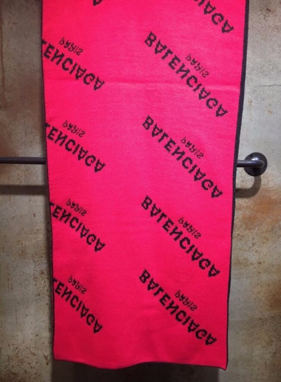 Big size wool muffler black, red winter daily fash