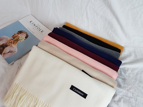 Cashmere 8-color muffler Autumn Winter Simple shaw