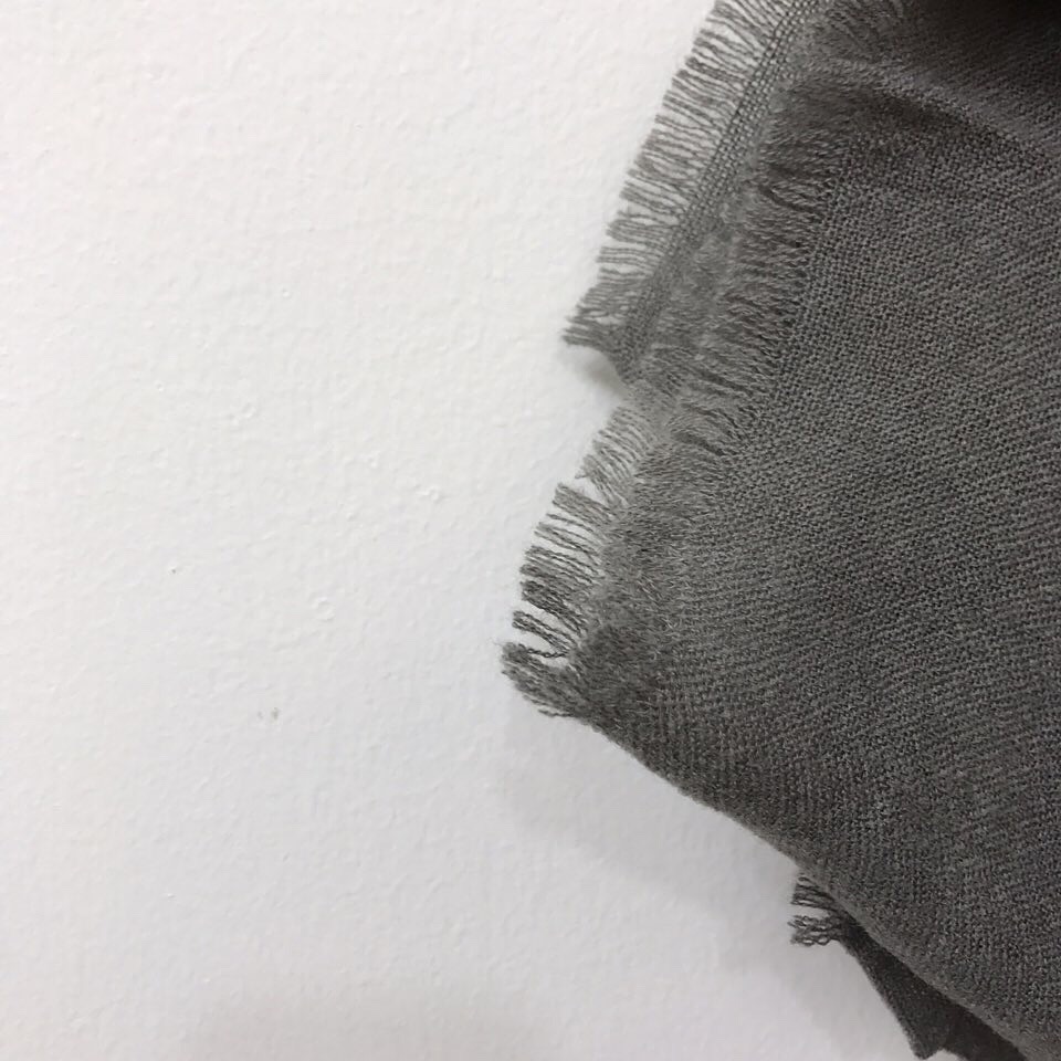 Unisex public muffler girl plain 4color Simple cle