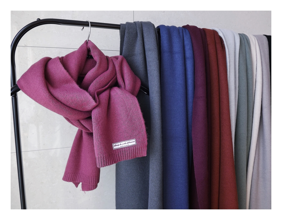 Long knit scarf 10color Women's shawl Soft wint