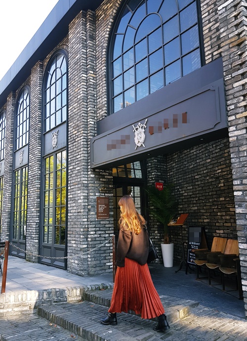 Pleated Pleated Long Skirt 3color Sun My Way Metal