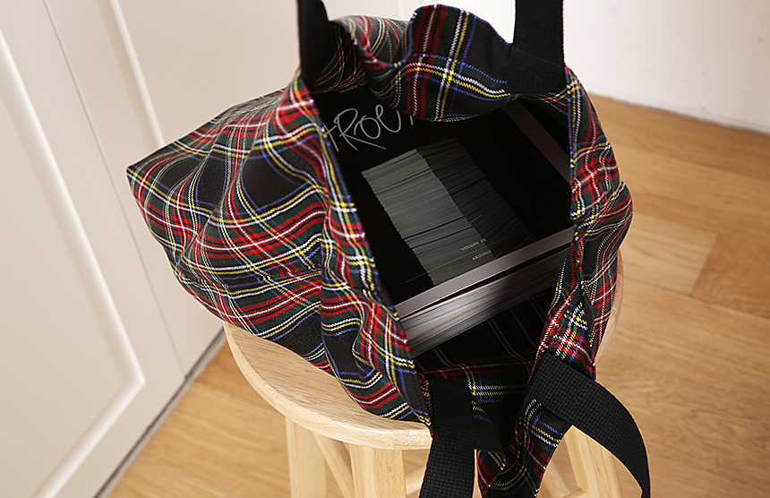 Handy Castle Tantan check eco-back Basic Laptop Co