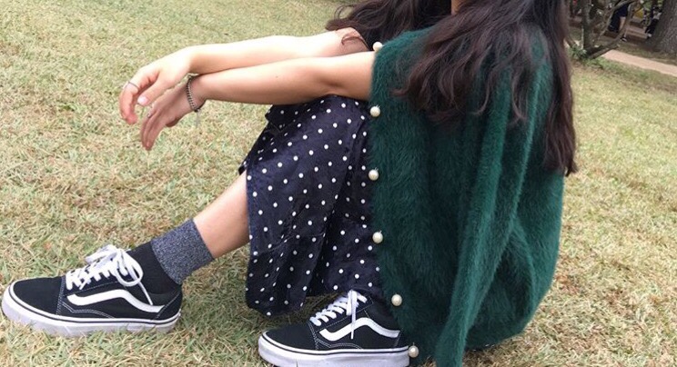 Velvet dot long skirt ajapdlemtmzjxm ajapdlemclak 