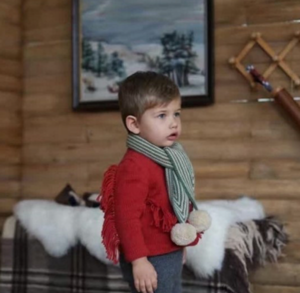 Northern European Beanie &amp Shawl 17FW winter ac