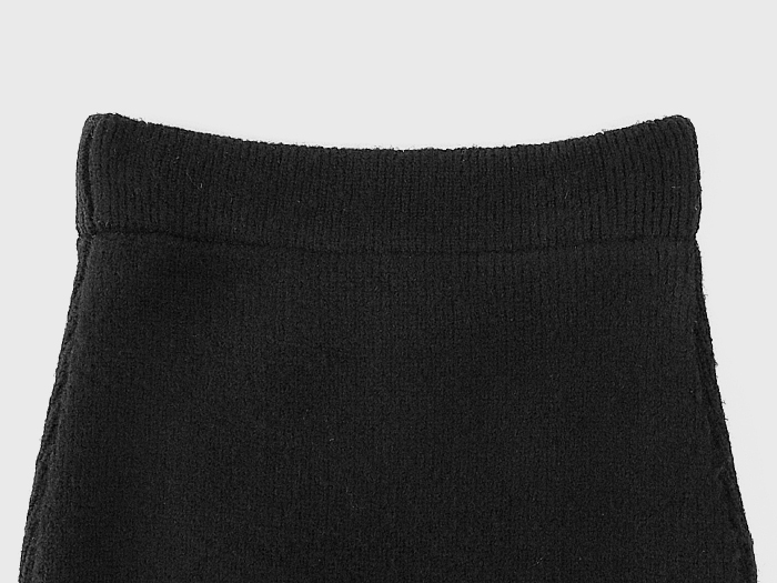 Dotom warm long knit skirt Midi Goliath H line dat