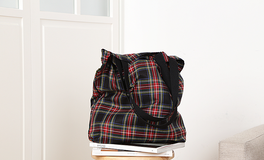 Handy Castle Tantan check eco-back Basic Laptop Co