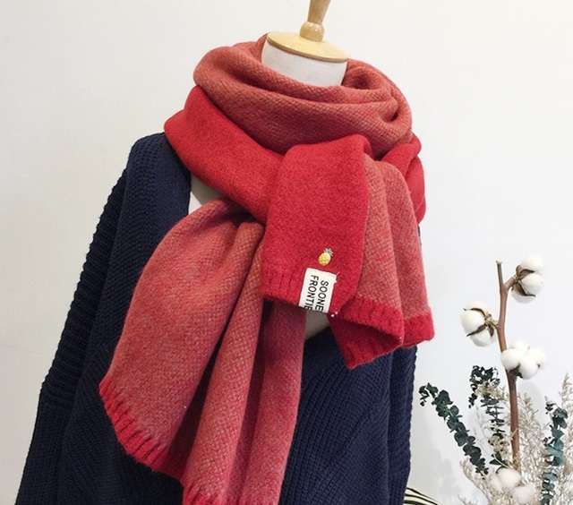 Simple unisex moxibustion Daily Simple Muffler Thi