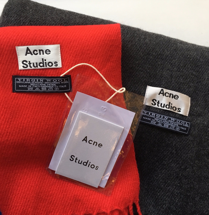 Unisex Akune Virgin wool muffler shoal combined _S