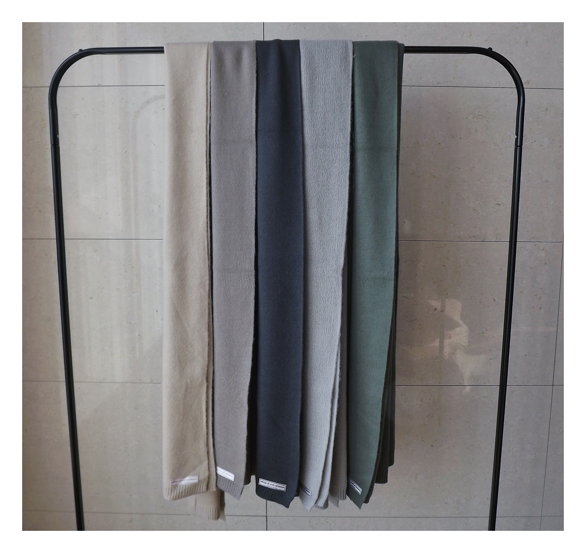 Long knit scarf 10color Women's shawl Soft wint
