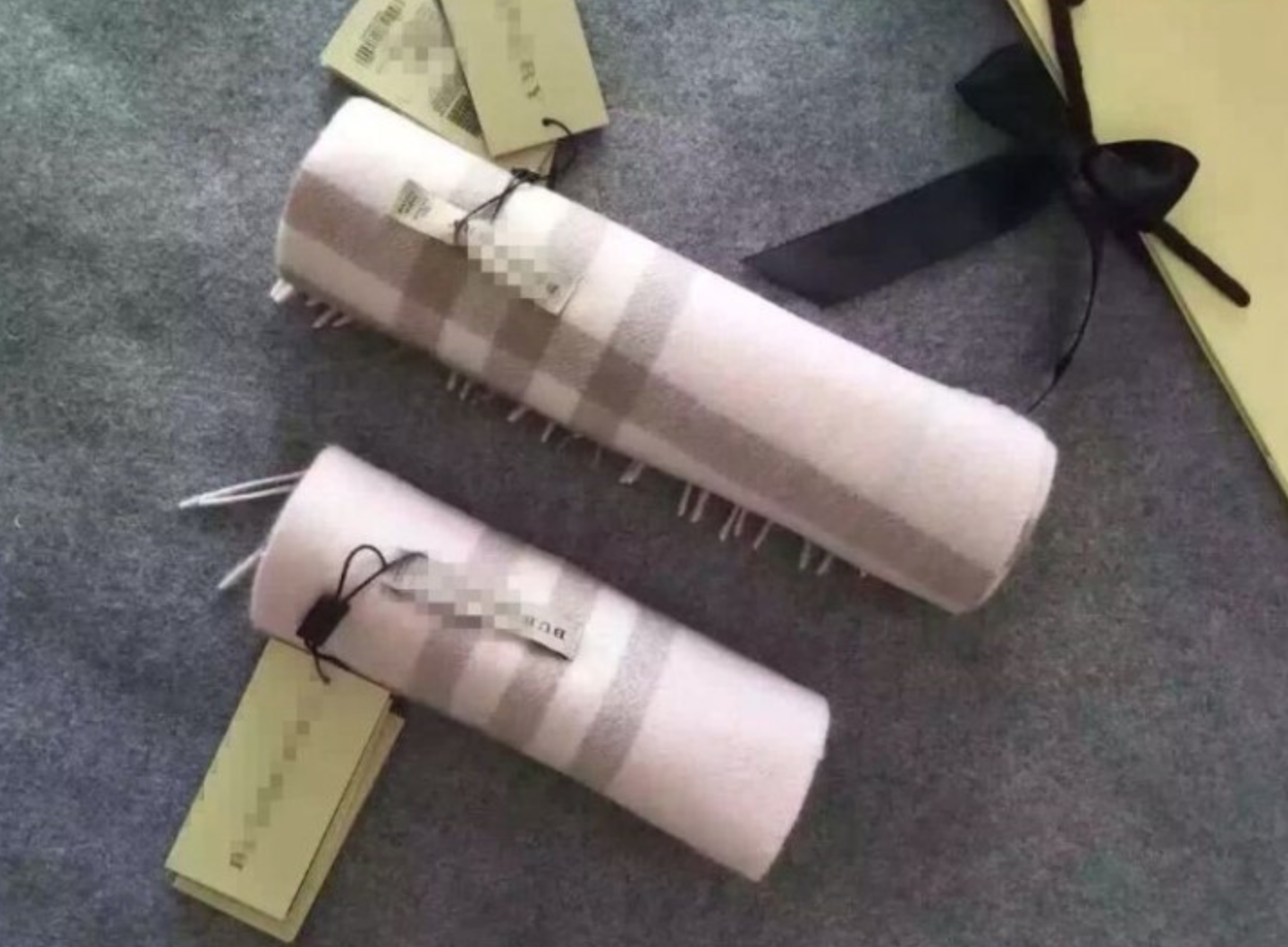 BB Check muffler 17FW winter accessories cashmere 