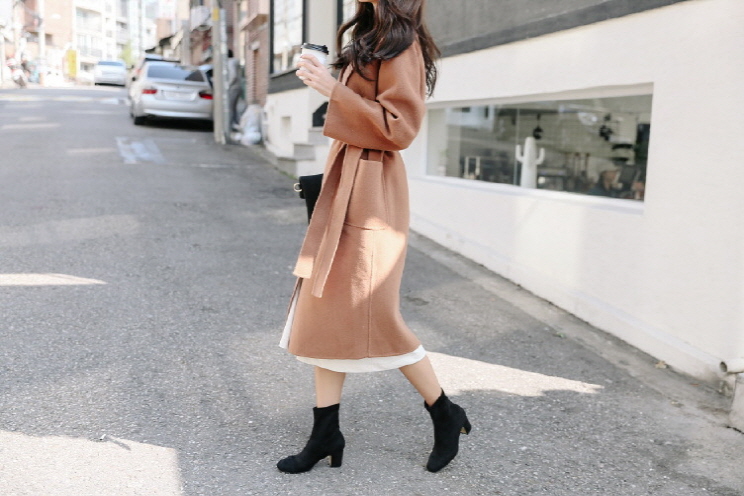 Button long skirt SUIA Unique new student coordina