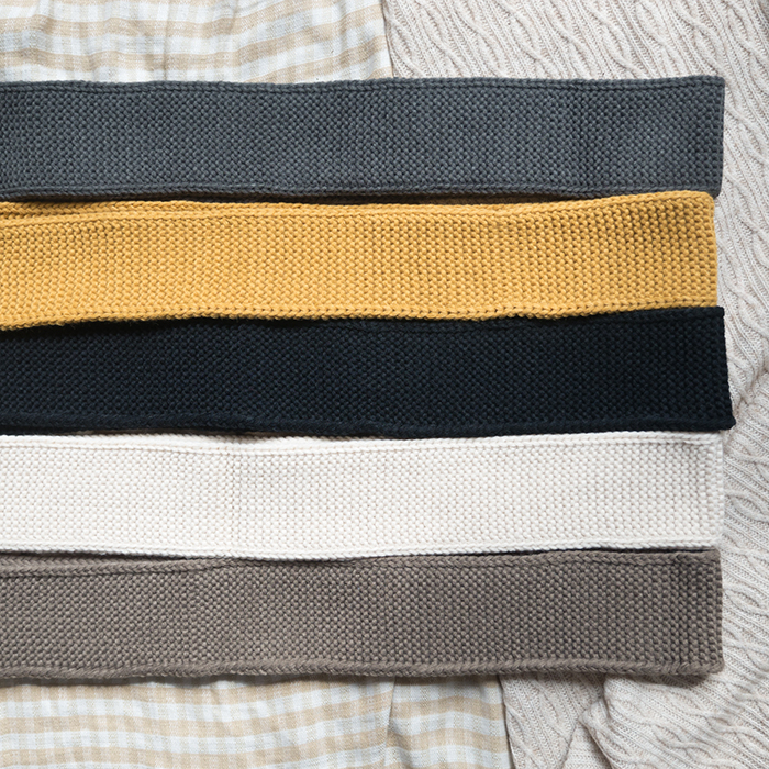 Self-made gift knit shawl Mini muffler Winter cute