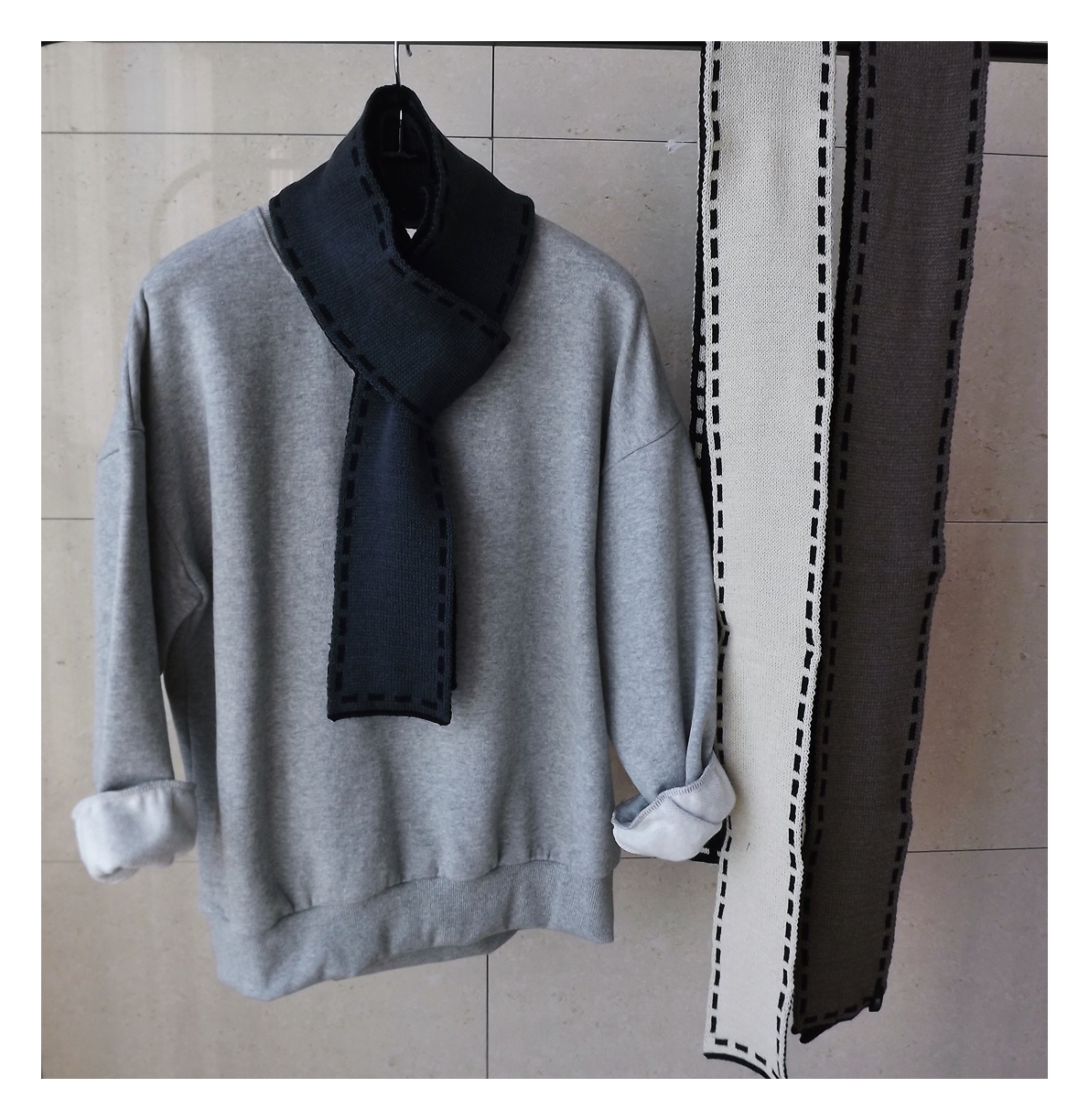 Petit Knit Muffler Mini Shawl Kids Kids Cody Knit 