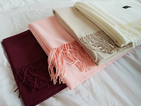 Cashmere 8-color muffler Autumn Winter Simple shaw