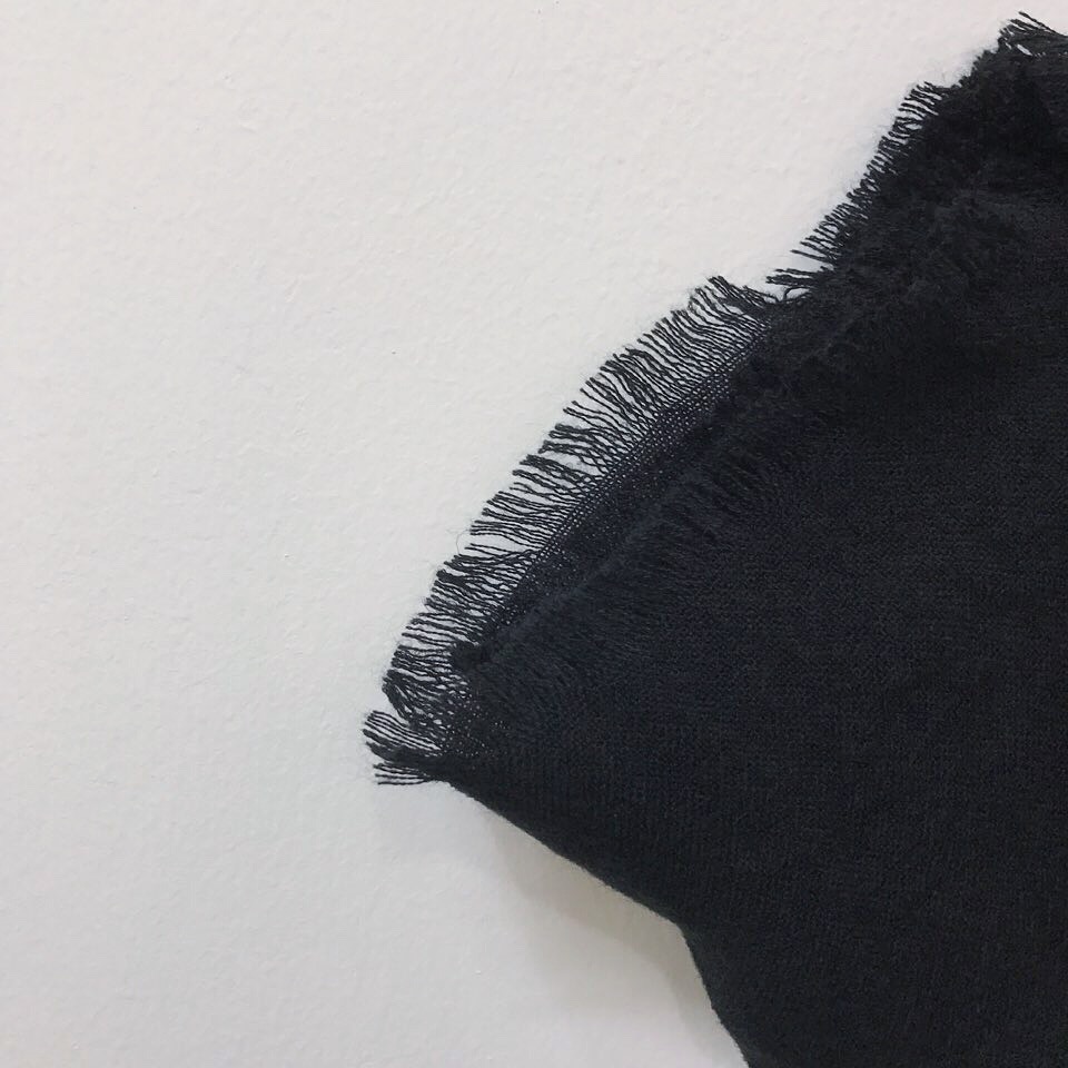 Unisex public muffler girl plain 4color Simple cle