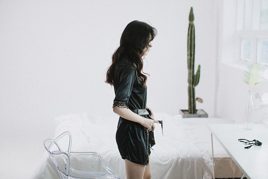 Sexy Lingerie Franda Gown Sleepwear Underwear Set 