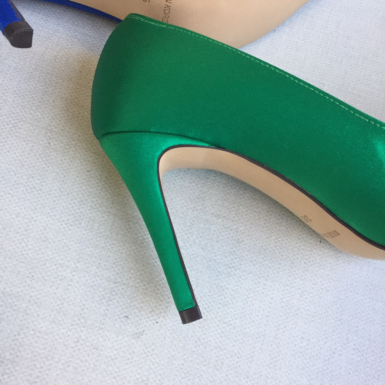 Handmade satin stiletto heel 9cm 5 color jewelry o