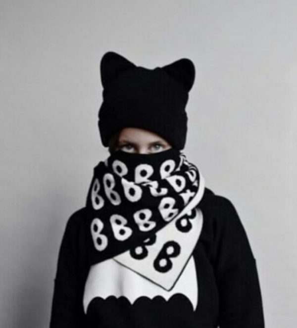 Bovine Shawl 17FW Winter Accessories Small Childre