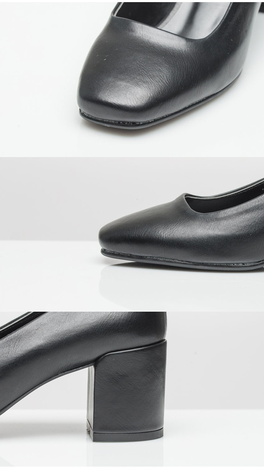 Square Square Shaft Simple Pumps 5.5cm Daily Shoe 