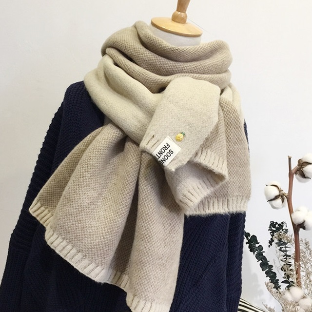 Simple unisex moxibustion Daily Simple Muffler Thi