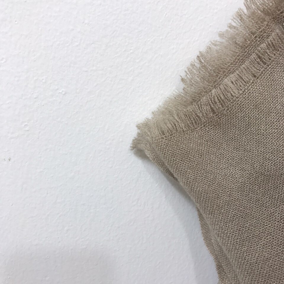 Unisex public muffler girl plain 4color Simple cle