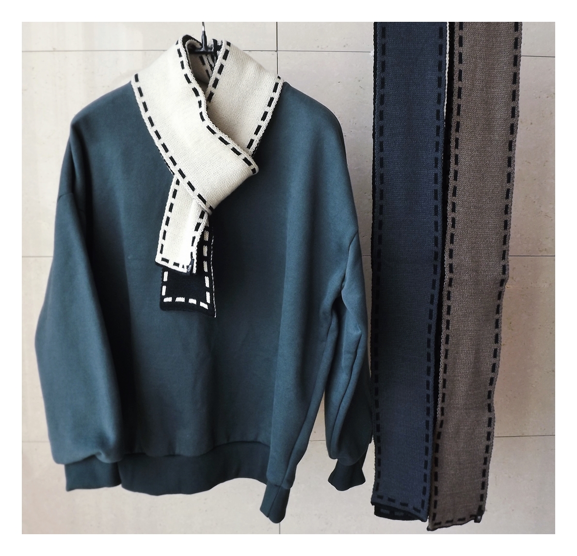 Petit Knit Muffler Mini Shawl Kids Kids Cody Knit 