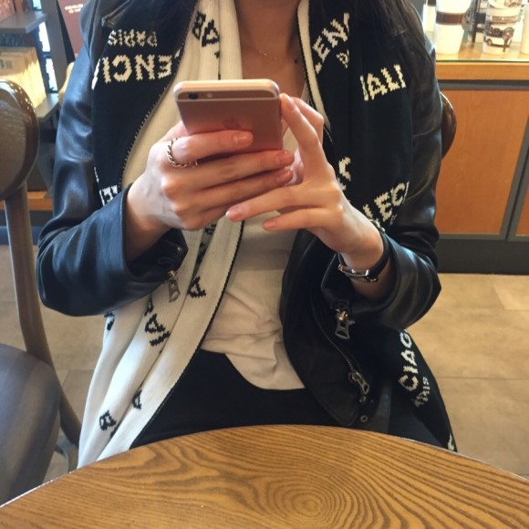 Big size wool muffler black, red winter daily fash