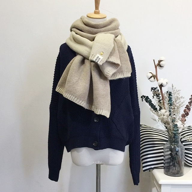 Simple unisex moxibustion Daily Simple Muffler Thi