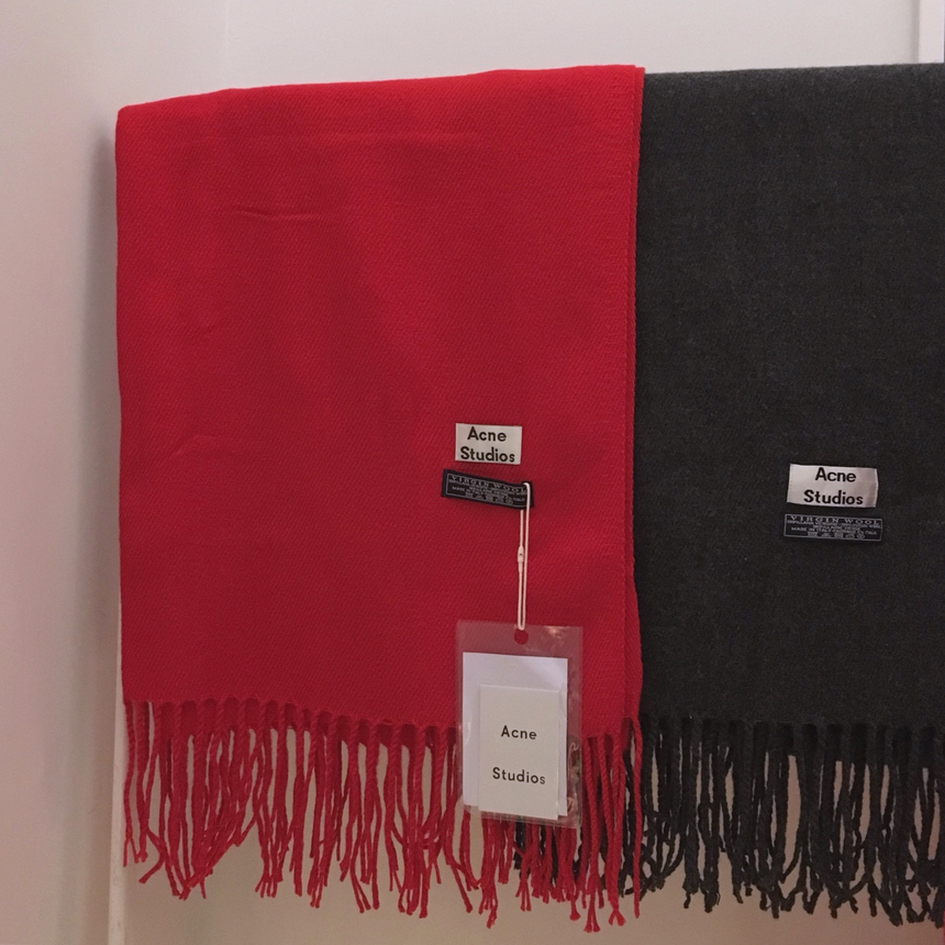 Unisex Akune Virgin wool muffler shoal combined _S