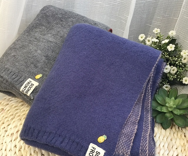 Simple unisex moxibustion Daily Simple Muffler Thi