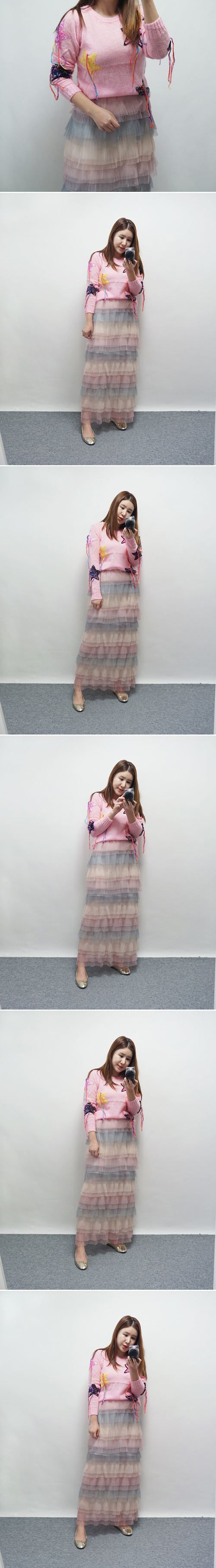 Bunny Yun Import Rainbow Chiffon Race Kang Kang Lo