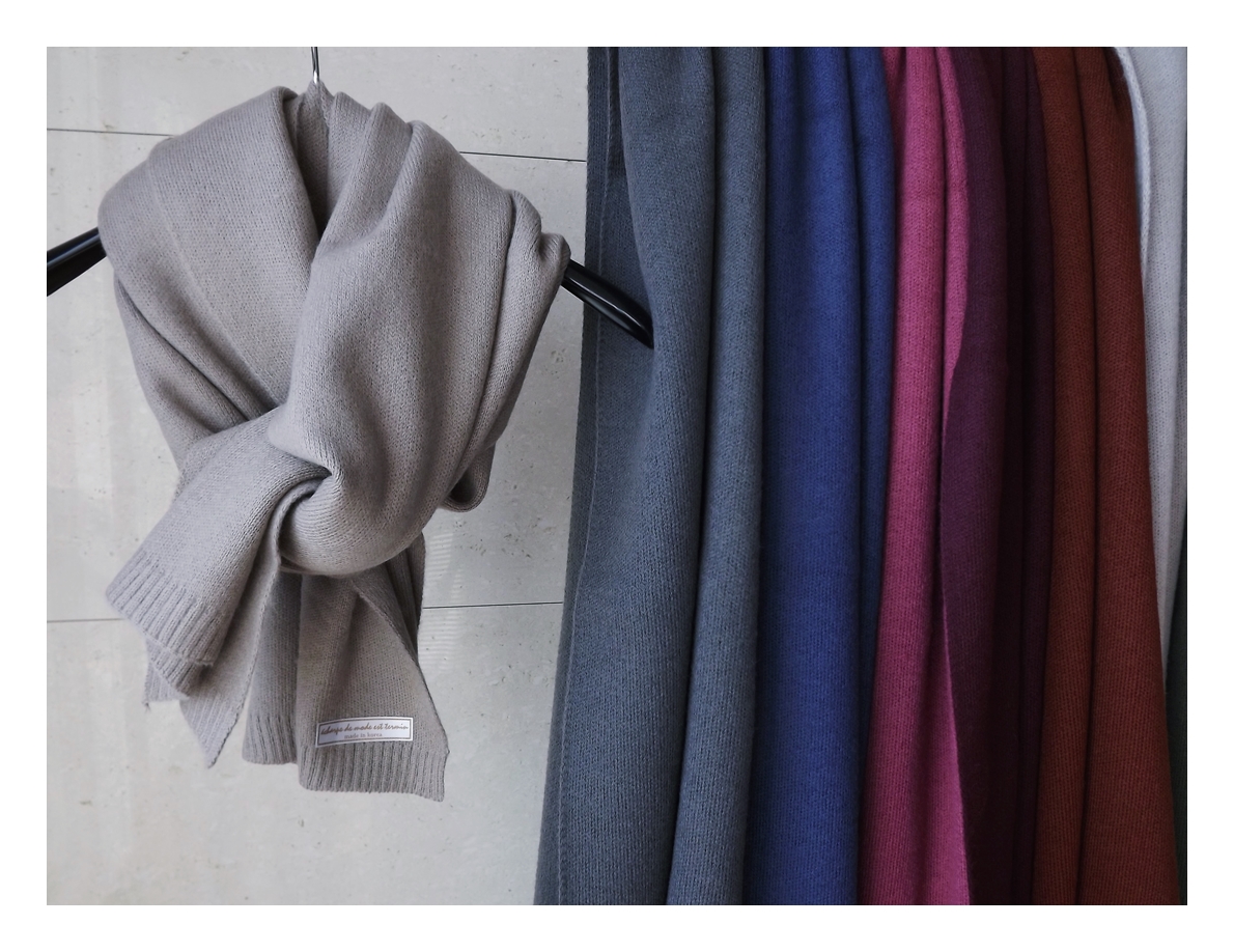 Long knit scarf 10color Women's shawl Soft wint