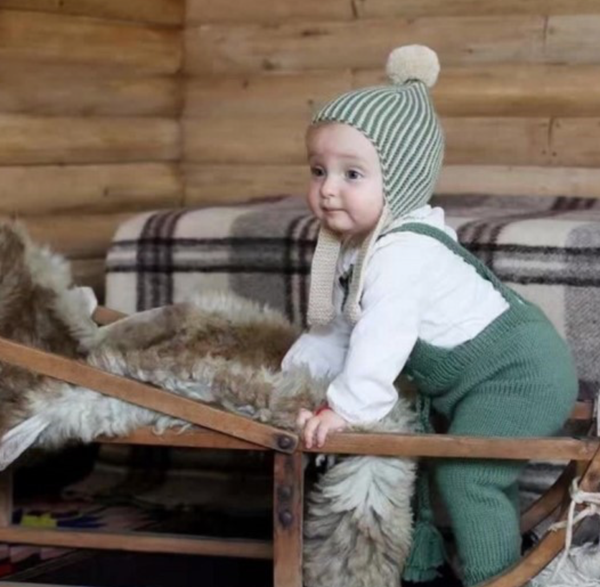 Northern European Beanie &amp Shawl 17FW winter ac