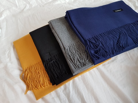 Cashmere 8-color muffler Autumn Winter Simple shaw