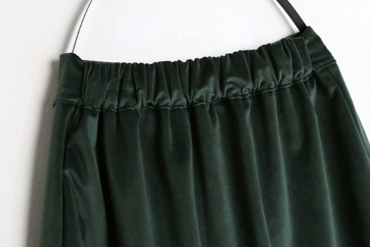 Button long skirt SUIA Unique new student coordina