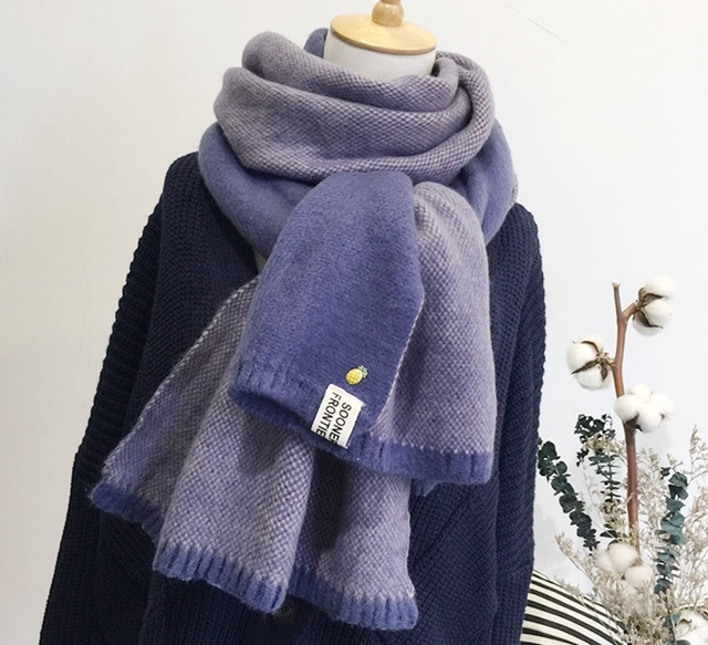 Simple unisex moxibustion Daily Simple Muffler Thi