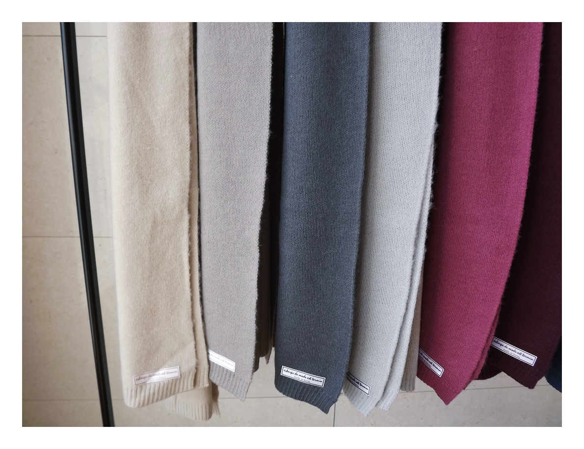 Long knit scarf 10color Women's shawl Soft wint