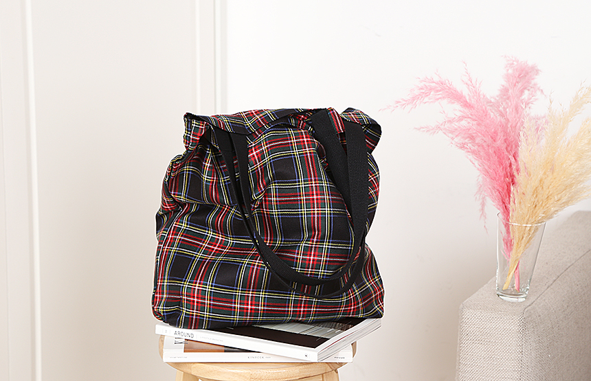 Handy Castle Tantan check eco-back Basic Laptop Co