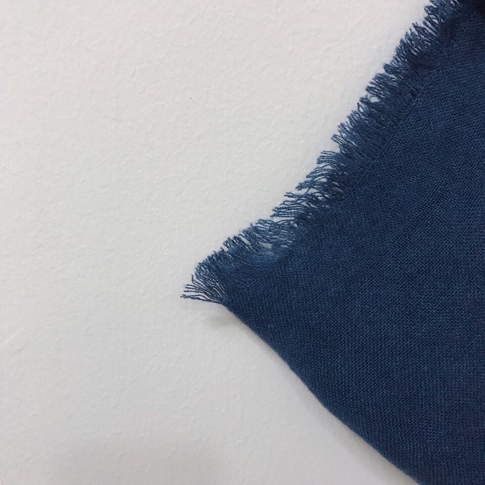 Unisex public muffler girl plain 4color Simple cle