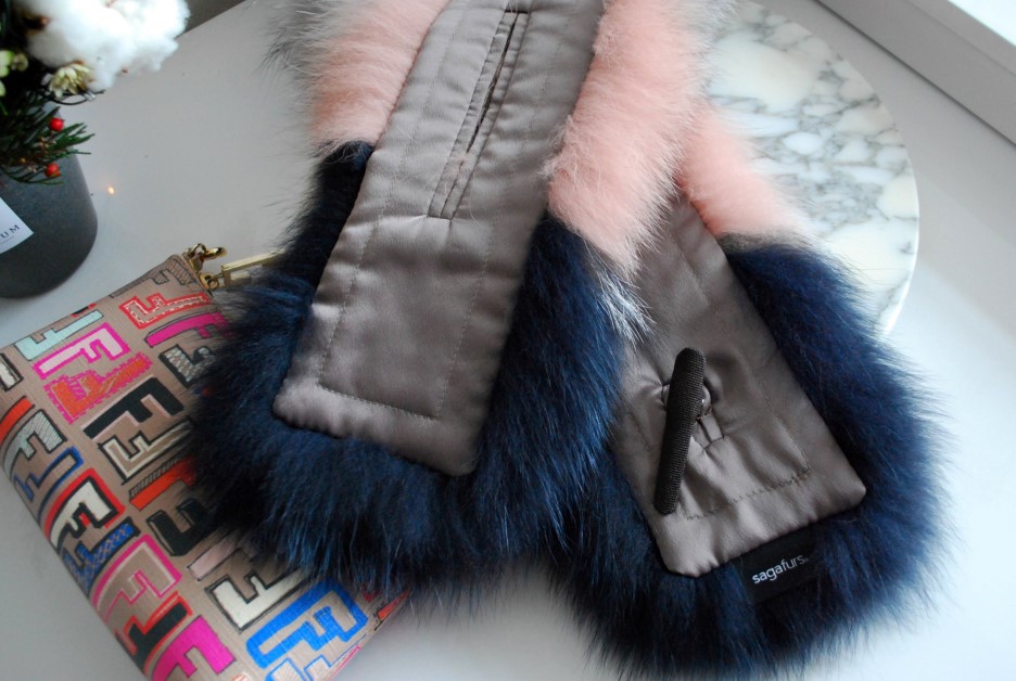 Muse Dewi Ken Dusty Pink Premium Saga Fox Muffler 