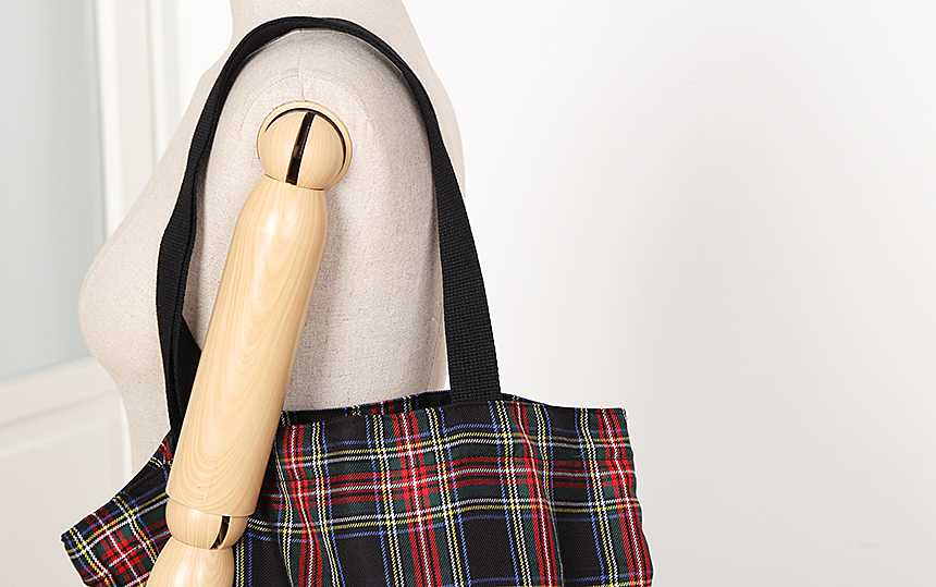 Handy Castle Tantan check eco-back Basic Laptop Co